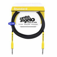 Cable para Instrumento 3 Metros Recto a Ángulo 90° Samurai Santo Angelo SAMURAI-10L 
